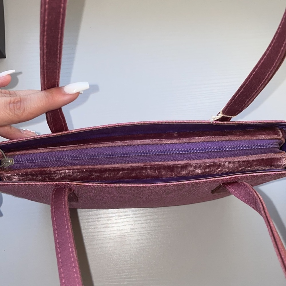 Etro pink paisley shoulder tote bag - Picture 10 of 10